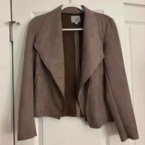 KUT From The Kloth Faux Suede Wrap Jacket